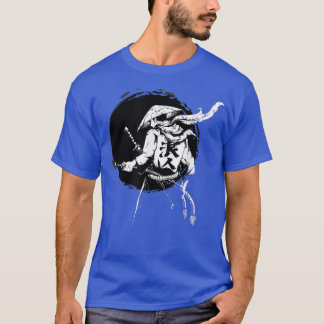 Der Geist Samurai Krieger Anime Manga Bushido (6) T-Shirt