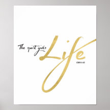 Der Geist verleiht der Kunst des Lebens Print