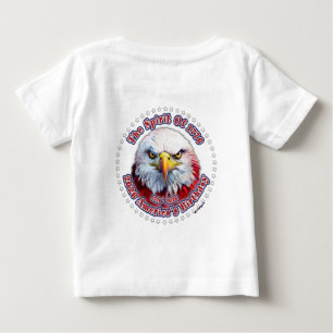 Der Geist von 1776, 2026 Amerikas Roter Adler Baby T-shirt