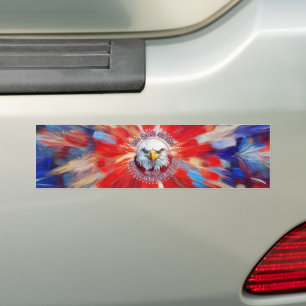 Der Geist von 1776, 2026 Amerikas Roter Adler Feue Autoaufkleber