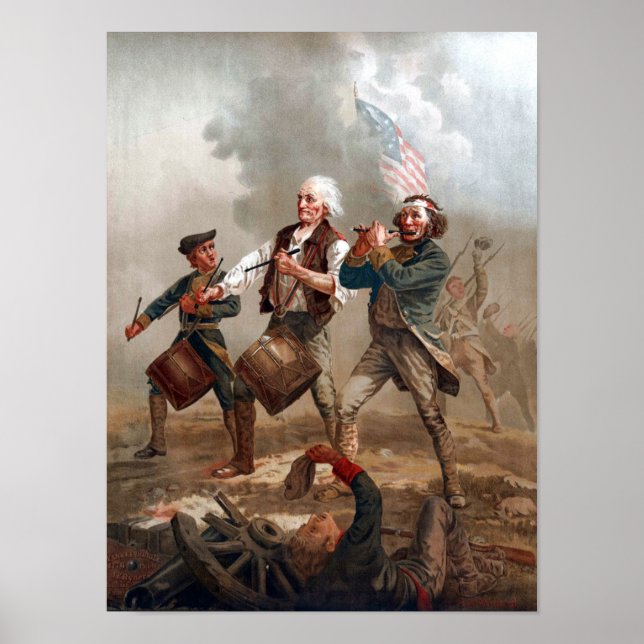 Der Geist von '76 von Archibald MacNeal Willard Poster (Vorne)