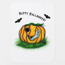Der Geist von Halloween , Bat , Geist und Spider Babydecke