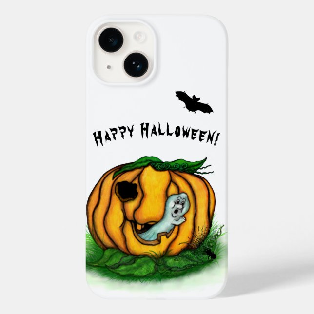 Der Geist von Halloween , Bat , Geist und Spider Case-Mate iPhone Hülle (Rückseite)