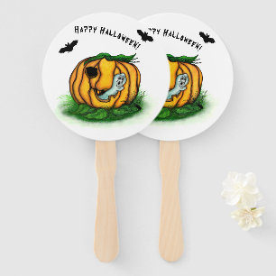 Der Geist von Halloween , Bat , Geist und Spider Fächer