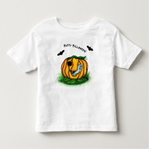 Der Geist von Halloween , Bat , Geist und Spider Kleinkind T-shirt