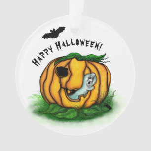 Der Geist von Halloween , Bat , Geist und Spider Ornament