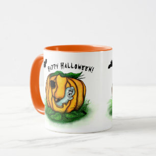 Der Geist von Halloween , Bat , Geist und Spider Tasse