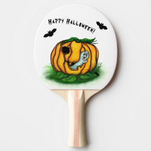 Der Geist von Halloween , Bat , Geist und Spider Tischtennis Schläger