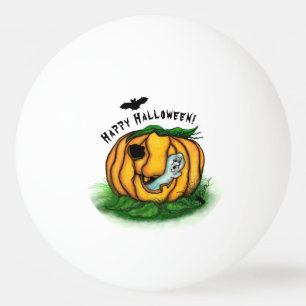 Der Geist von Halloween , Bat , Geist und Spider Tischtennisball