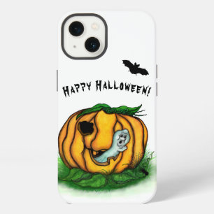 Der Geist von Halloween, Fledermaus, Geist und Spi iPhone 13 Hülle