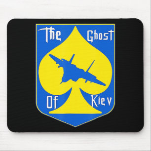 Der Geist von Kiew I steht mit der ukrainischen Mousepad