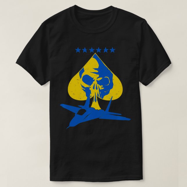 Der Geist von Kiew Kiew Ukraine Ace Fighter Pilot  T-Shirt (Design vorne)