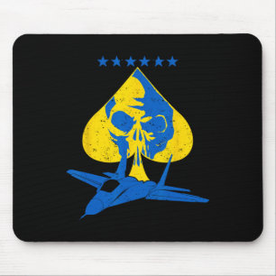 Der Geist von KiewKiew Ukraine Ace-Kampfjetpilot Mousepad