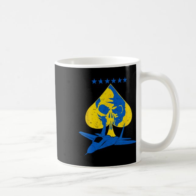 Der Geist von KiewKiew Ukraine As-Flieger  Kaffeetasse (Rechts)