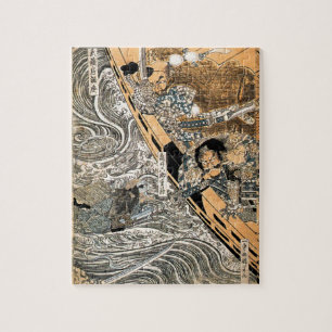 Der Geist von Taira Tomomori durch Utagawa Puzzle