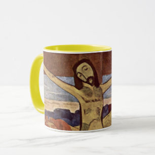 Der gelbe Christus von Paul Gauguin, Vintage Fine  Tasse