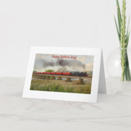 Der gemalte Zug des Vaters Karte