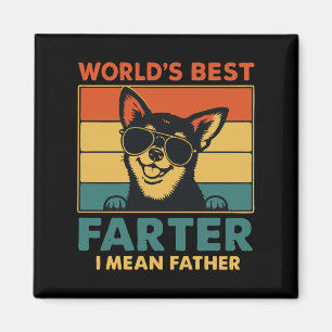 Der Gemeine Vater-Vater-Tag der Welt Magnet