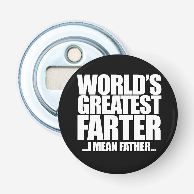 Der gemeinste Vater der Welt Flaschenöffner (Vorderseite)