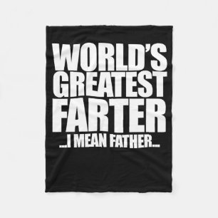 Der gemeinste Vater der Welt Fleecedecke