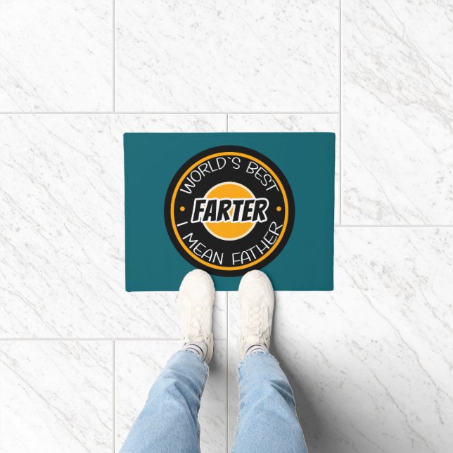 Der Gemeinste Vater der Welt Fußmatte (Indoor)