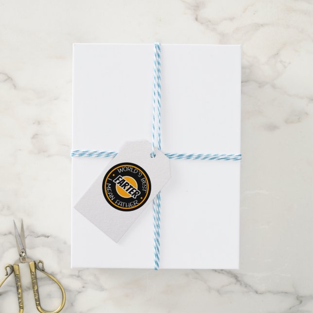 Der Gemeinste Vater der Welt Geschenkanhänger (Mit Garn)