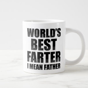 Der Gemeinste Vater der Welt Jumbo-Tasse