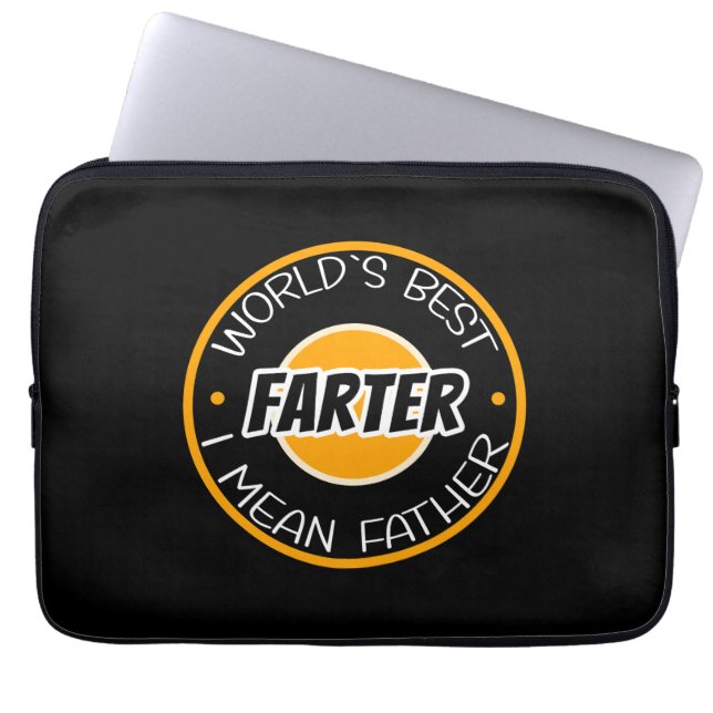 Der Gemeinste Vater der Welt Laptopschutzhülle (Vorderseite)