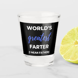 Der Gemeinste Vater der Welt Schnapsglas