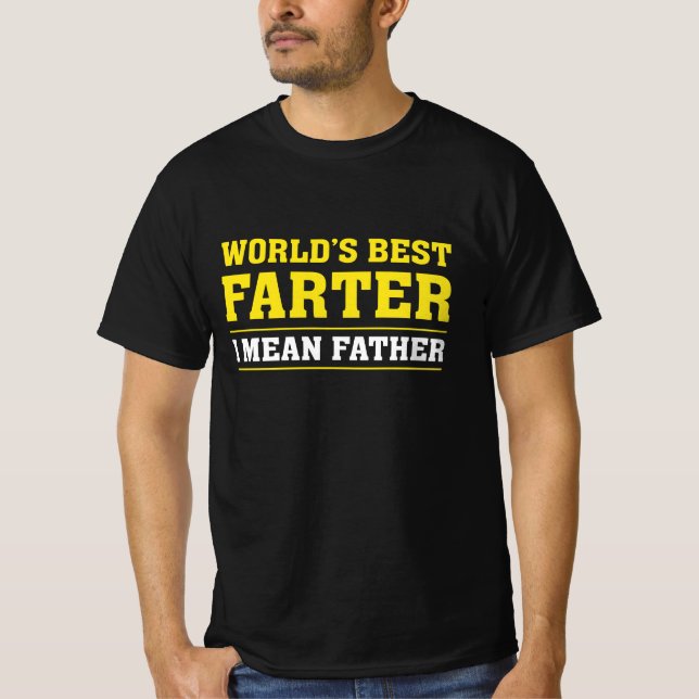 Der Gemeinste Vater der Welt T-Shirt (Vorderseite)