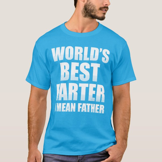 Der Gemeinste Vater der Welt T-Shirt (Vorderseite)