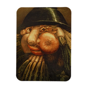 Der Gemüsegärtner, c.1590 (Öl auf Platte) Magnet
