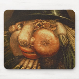 Der Gemüsegärtner, c.1590 (Öl auf Platte) Mousepad
