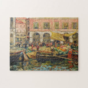 Der Gemüsemarkt in Venedig   Louis Abel-Truchet Puzzle