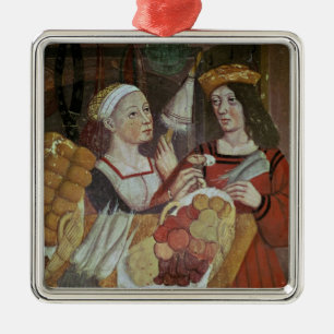 Der Gemüsemarkt Ornament Aus Metall