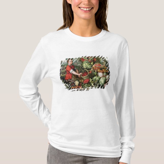 Der Gemüseverkäufer T-Shirt (Vorderseite)