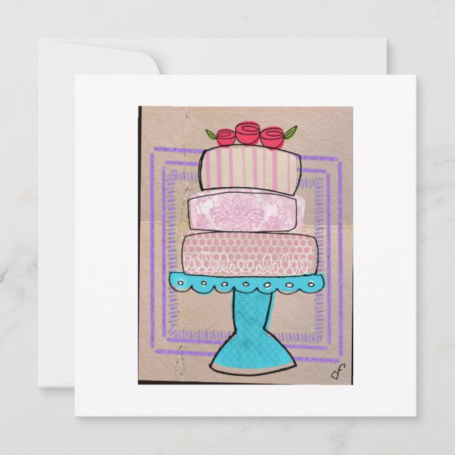 Der gemusterte Pastellturm (Vorderseite)