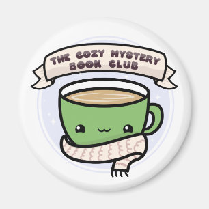 Der gemütliche Mystery Book Club Magnet