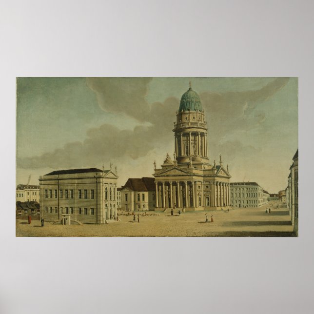 Der Gendarmenmarkt Poster (Vorne)