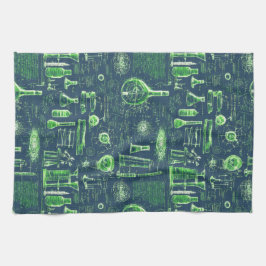 Der geniale Entwurf von Mad Scientist Geschirrtuch