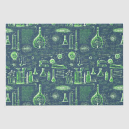 Der geniale Entwurf von Mad Scientist Seidenpapier