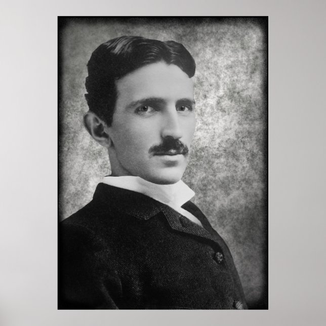 DER GENIUS NIKOLA TESLA POSTER (Vorne)