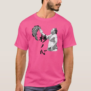Der georgische Wolf Sumo-Wrestling T-Shirt