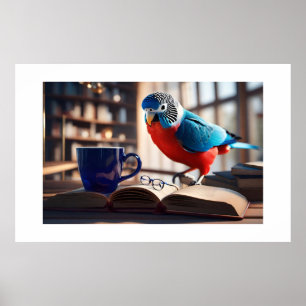 Der gepflegte Parkettboden Poster