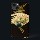 Der gequälte Orientalische Lüfter mit Blumendesign Case-Mate iPhone Hülle<br><div class="desc">Gemälde eines gekrönten orientalischen Ventilators mit Blumenmotiv. Der schwarze Hintergrund lasse die Farben auf dem Lüfter-Pop des Drucks. Hang das an deine Wand und genieße!</div>