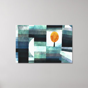 Der Gesandte des Herbstes von Paul Klee Leinwanddruck