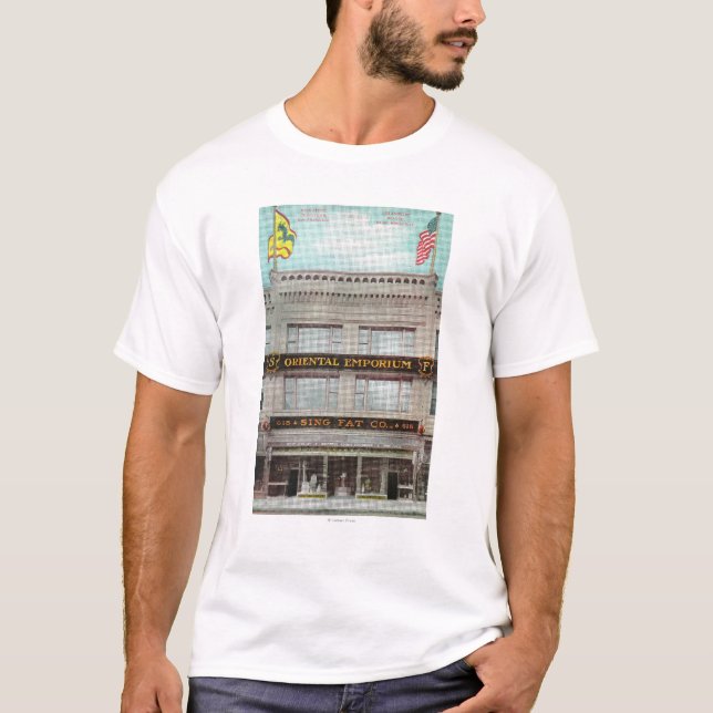 Der Gesang fette Co, orientalisches Handelszentrum T-Shirt (Vorderseite)