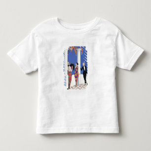 Der Geschmack von Shawls, 1922 (pochoir Druck) Kleinkind T-shirt