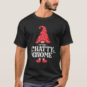 Der gesprächige Gnom Lustige Familie passende Grup T-Shirt