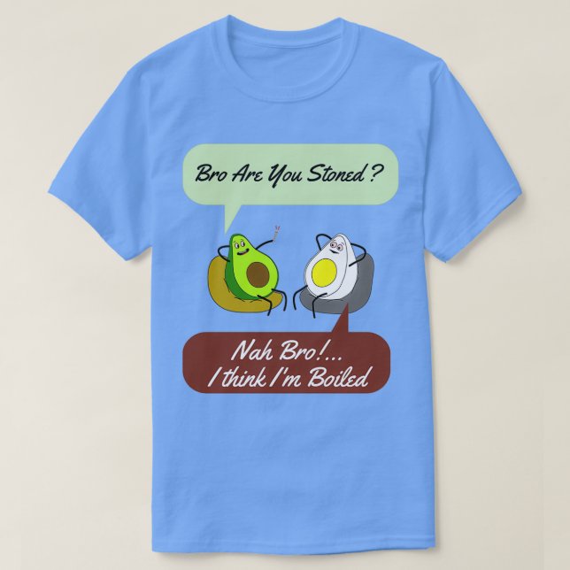 Der gesteinigte Avocado T-Shirt (Design vorne)